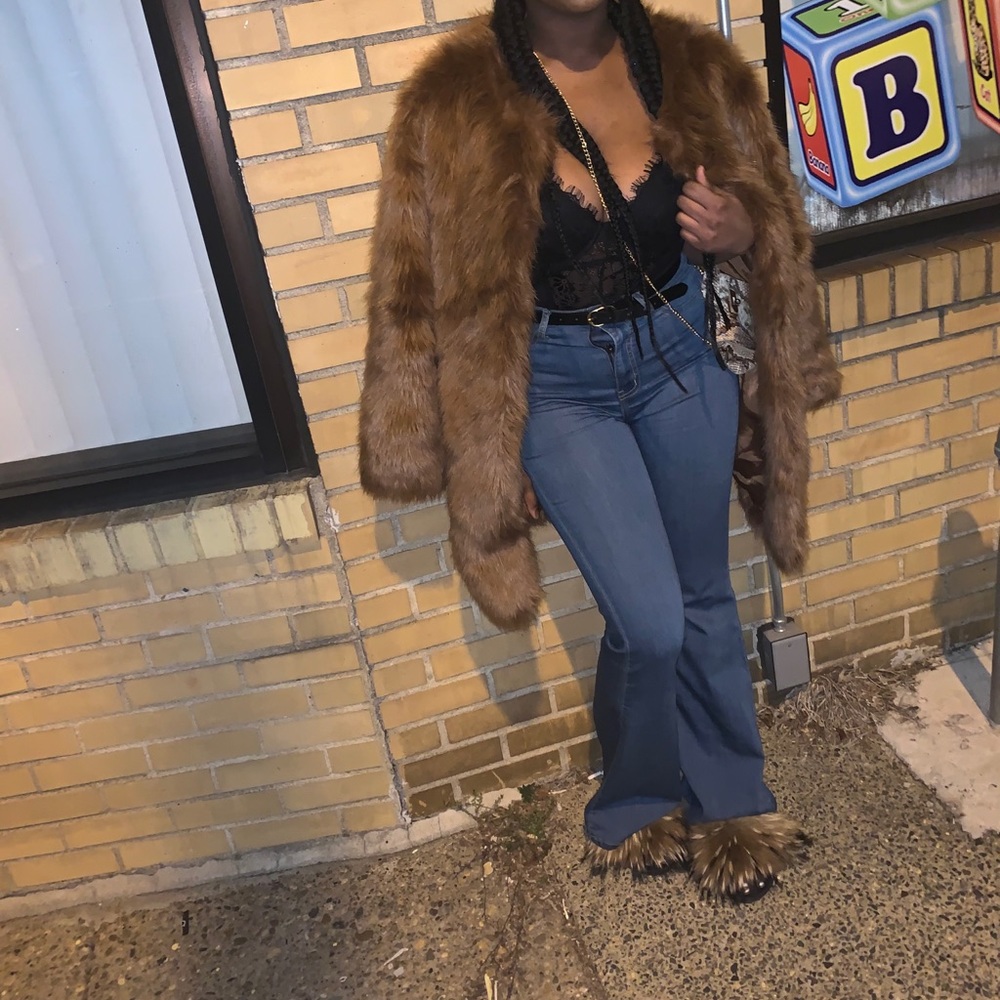 Fur coat